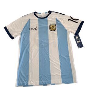 Diego Armando Maradona #10 Jersey  Shirt Argentina Football Soccer Size Small